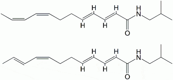 Dodeca-2E,4E,8Z,10E/Z-Tetraenoic Acid Isobutylamide CAS 866602-52-0