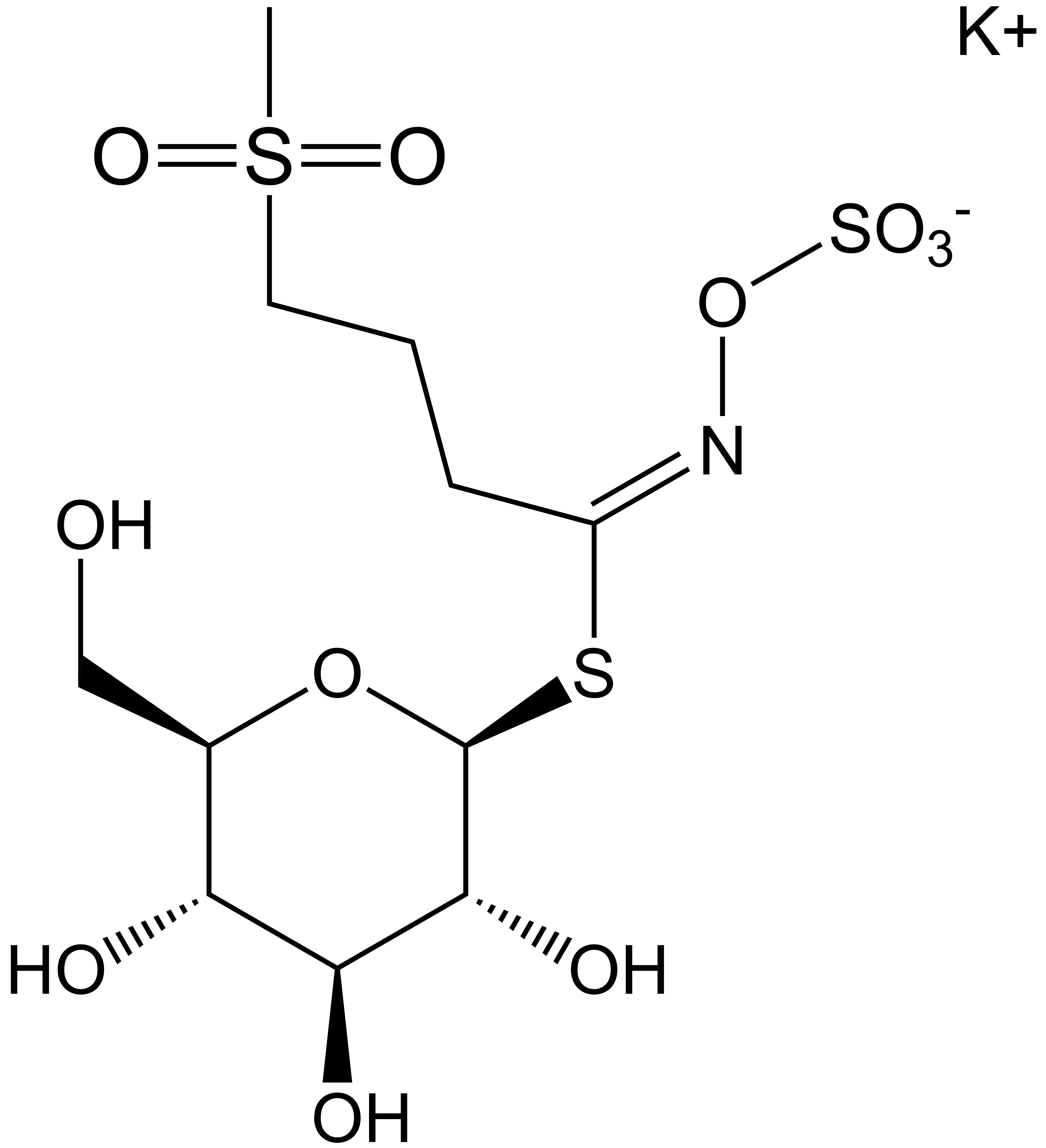 Glucocheirolin Potassium Salt - CAS 554-86-9